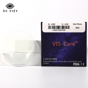 Tròng kính Vis-Care chống ánh sáng xanh chiết suất cao
