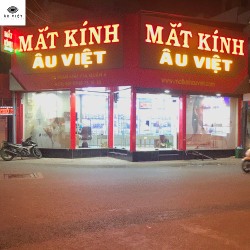 mẫu mắt kính cận đẹp cho nữ Mắt Kính Âu Việt