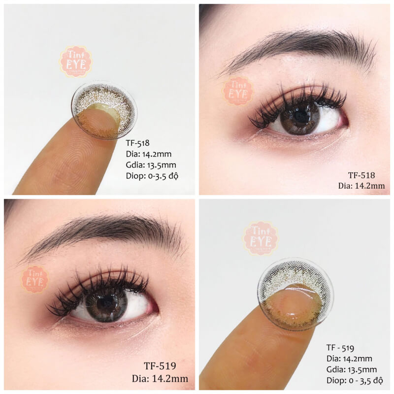 Tint Eye Lens- Các thương hiệu kính áp tròng nổi tiếng