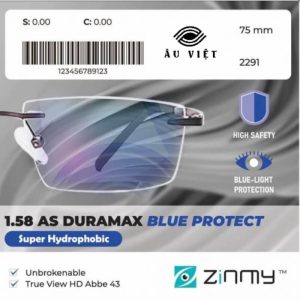 TRÒNG ZINMY 1.58 AS DURAMAX BLUE PROTECT