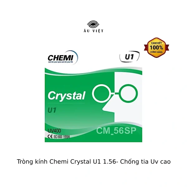 Tròng kính Chemi U1 chiết suất 1.56