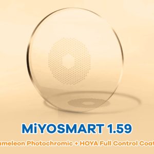 Tròng Kính MiYOSMART 1.59 Chameleon Photochromic & HOYA Full Control